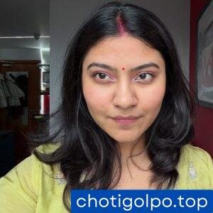 ব্লাউজের দোকানে বৌদির বুকের মাপ।