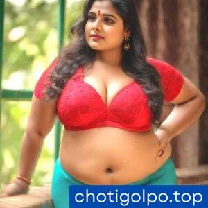 চাচী তার দুধের ভিতর আমার মাথা চেপে ধরলো